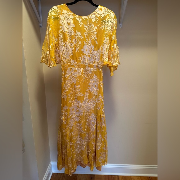 Warm NY Florence dress size small size 1 100% silk - Picture 3 of 7
